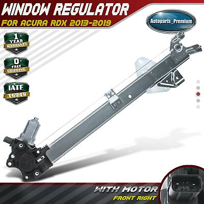 #ad Front Right Passenger Power Window Regulator with Motor for Acura RDX 2013 2019 $41.90