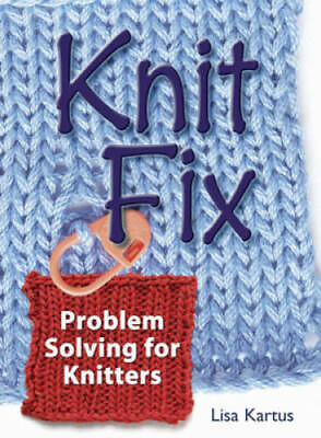#ad Knit Fix Spiral bound By Kartus Lisa GOOD $4.96