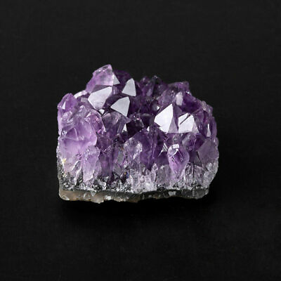 #ad 100% Natural Raw Amethyst Quartz Geode Druzy Crystal Cluster Healing Specimen $6.99