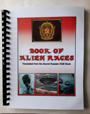 #ad #ad Book Of Alien Races Blue Planet $24.95