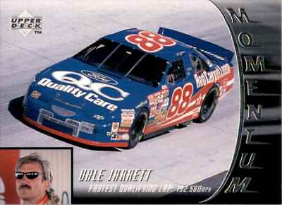 #ad 1997 Upper Deck Victory Circle Dale Jarrett#x27;s Car #86 TW35372 $1.50