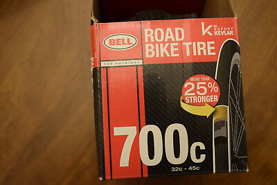 #ad Genuine Bell Road Bike Bicycle Tire 700c X 32c 45c Anti puncture W Kevlar NEW $29.95