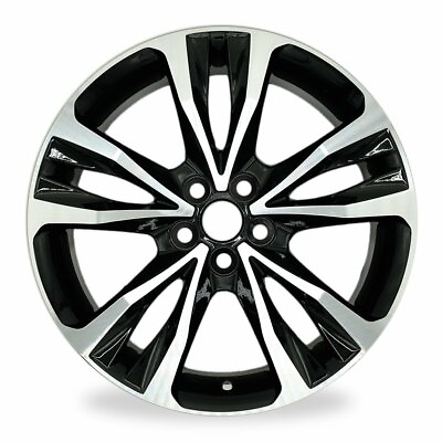 #ad 17quot; =Ø%Ý New Black Wheel =Ø%Ý FOR 17 19 TOYOTA Corolla Factory OEM Quality Rim 75208 $134.96