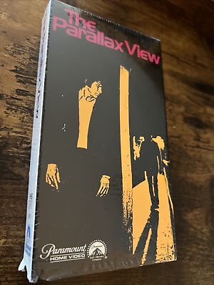 #ad The Parallax View VHS Open w Original Seal Watermarks Paramount $13.31