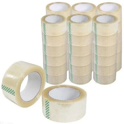 #ad #ad Packing Tape 36 Rolls 110 Yards 2 Mil 330 ft Clear Carton Sealing Tapes $38.60