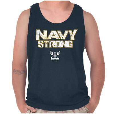 #ad US Navy American Military Logo Armed Forces Tank Top T Shirts Tees Men Women $21.99