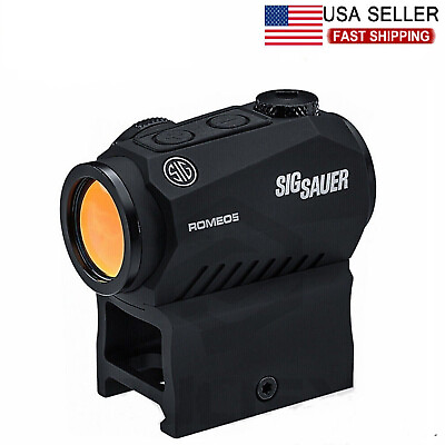 #ad Sig Sauer Romeo 5 SOR52001 Shake Awake Compact 2 MOA Red Dot Sight 1x20mm Black $69.99