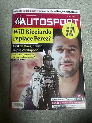 #ad Autosport 20th July 2023 20 7 23 F1 Driver Market Special GBP 15.00