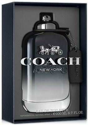 #ad COACH NEW YORK by Coach cologne for men EDT 6.7 oz New In Box $50.92