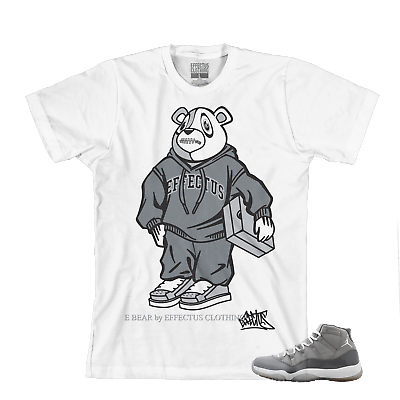 #ad Tee to match Retro 11 Cool Grey Sneakers. Ralph Bear Cool Grey $24.00