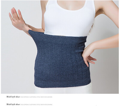 #ad Warmer Womens Waist Winter Elastic Breathable Belt Cashmere like Warming Knit $15.57