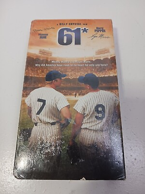 #ad 61* VHS Tape Brand New Factory Sealed $9.99