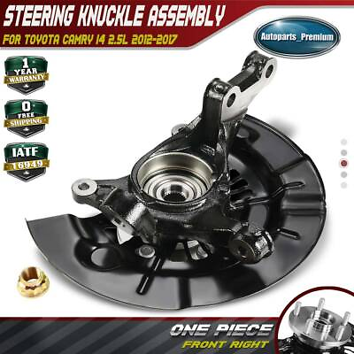 #ad Front RH Steering Knuckleamp;Wheel Hub Bearing Assembly for Toyota Camry 2012 2017 $90.99