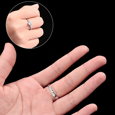 #ad Ring Size Invisible Resizing Tools Rings DIY Tightener Reducer Adjustment Rope$ $2.39