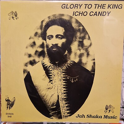 #ad Jah Shaka Icho Candy Glory To The King Vinyl Record LP SHAKA948 1st PRESS VG GBP 90.00