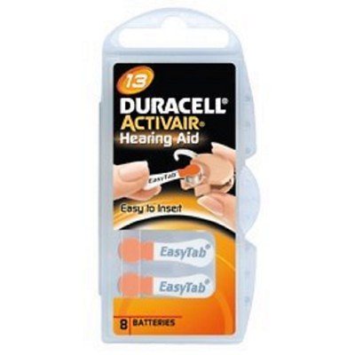 #ad Duracell Activair Mercury Free Hearing Aid Batteries Size 13 40 160 Exp 2027 $15.99
