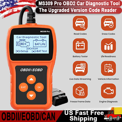 #ad Automotive Car OBD2 Scanner OBD Code Reader Diagnostic Tool Check Engine Fault $15.99