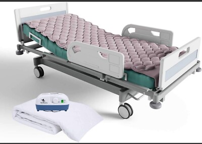 #ad #ad ALTERNATING PRESSURE MATTRESS INCLUDES ELECTRIC PUMP for Bedsores Medical $39.95