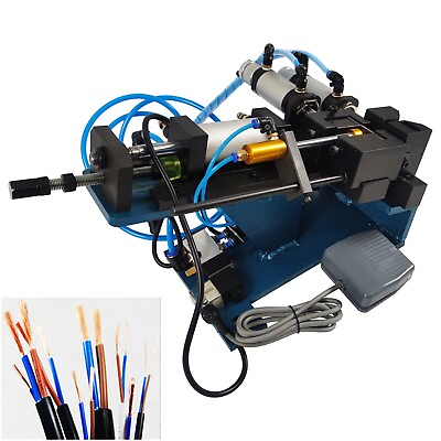 #ad Pneumatic and Electric Air Wire Cable Stripping Machine Peel Stripper Machine $243.46