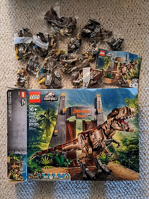#ad LEGO Jurassic Park: T rex Rampage 75936 **T REX ONLY** Brand New Sealed Bags $250.00