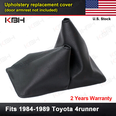 #ad Fits 84 89 Toyota 4Runner Pickup 4x4 Manual Shift Boot Cover Shifter Black 11.5quot; $32.99