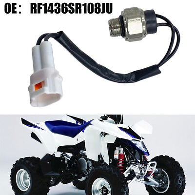 #ad Black ABS Radiator Heat Switch Sensor ATV For Suzuki 2003 2008 RF1436SR108JU $13.35
