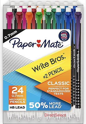 #ad Paper Mates Mechanical Pencils.Classical #2 Pencil 0.7mm 24 Count $9.99