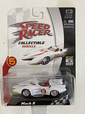 #ad JADA TOYS Speed Racer 1 55 Scale Mach 5 Made in 2008 $14.99