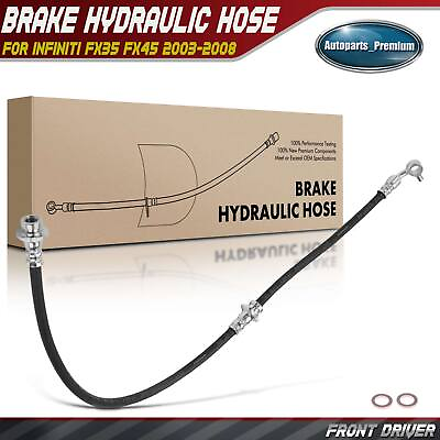 #ad Front Left LH Brake Hydraulic Hose for INFINITI FX35 FX45 2003 2008 3.5L 4.5L $12.99