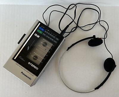 #ad Walkman Cassette Player Radio Panasonic RX 1924 Vintage 1980#x27;s Works $100.00