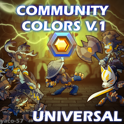 #ad Brawlhalla: Community Colors Universal All Platforms $1.99