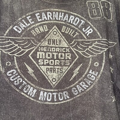 #ad Dale Earnhardt jr t shirt #88 front back mens size large guc e1250 $13.34