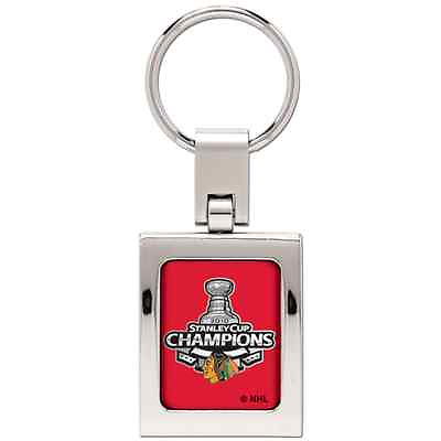 #ad 2010 Chicago Blackhawks Stanley Cup Champions Glossy Logo Key Chain $8.05
