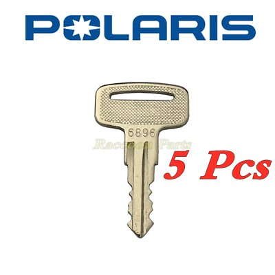 #ad 5 Polaris ATV Xplorer Sportsman Trail Boss Scrambler Ignition switch Keys 6896 $9.95