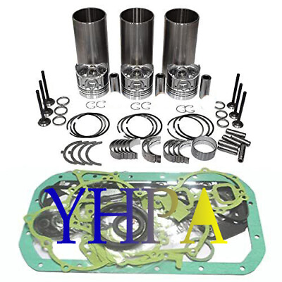 #ad for Yanmar Engine Overhaul Rebuild Kit 3TNV76 Compatible Engine X495 Tractor $455.00