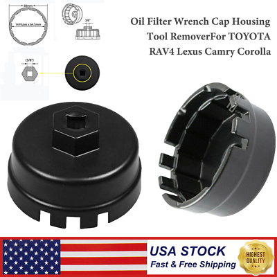 #ad Oil Filter Wrench Cap Housing Tool Remover For TOYOTA RAV4 Lexus Camry Corolla $6.99