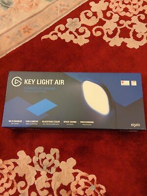 #ad Elgato Key Light Air Professional LED Panel 1400 lumens Wi Fi Enabled $99.00
