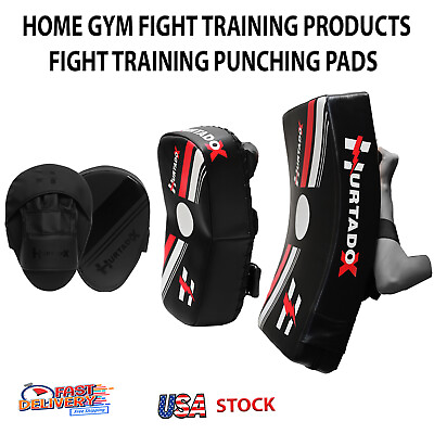 #ad MMA Punching Pad Curved Strike Shield Boxing Kick MMA Fighter Focus Punching Pad $39.50