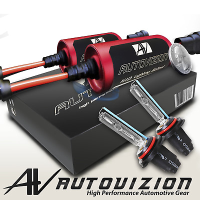 #ad Auto Xenon Headlight Fog Light HID Kit 32000LM Round Ballast New Style D2S $45.44