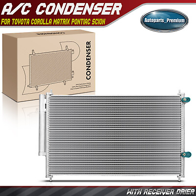 #ad AC Condenser w Dryer for Toyota Corolla Matrix Pontiac Vibe Scion xB 8845002330 $48.99