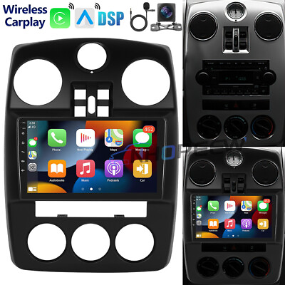 #ad Android 13 Apple CarPlay Car GPS Stereo Radio For Chrysler PT Cruiser 2007 2009 $152.99