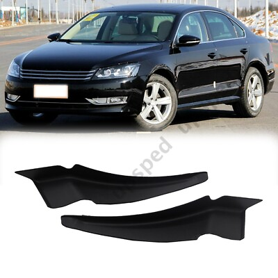 #ad 1Pair Car Front Wiper Side Cowl Extension Cover Trim For VW Passat 2012 2015 $15.99