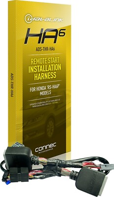 #ad iDatalink ADS THR HA6 Factory Fit T Harness for Select Honda Acura Push to Start $14.99
