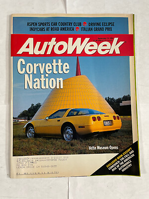 #ad Autoweek Magazine September 19 1994 $9.29