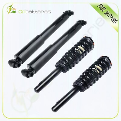 #ad 4PCS Front Complete Struts and Rear Absorber Shocks For 2010 2012 Ford Fusion $148.76