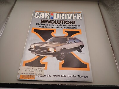 #ad Car and Driver Magazine May 1979 Datsun 610 Mazda 626 and Cadillac Eldorado F2D $8.95