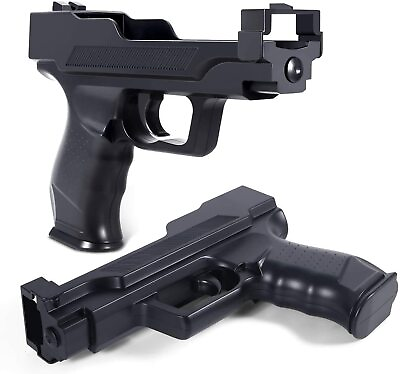 #ad Wii Motion Plus Gun for Nintendo Wii Remote Controller wii zapper gun 2 pack $29.74