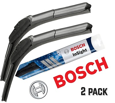 #ad NEW OEM BOSCH inSight SET 22quot; 22quot; Hybrid Windshield Wiper Blade 2 PACK $24.99