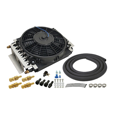 #ad Derale 13900 16 Pass Electra Cool Remote Transmission Cooler Kit 6 An Inlets $287.44