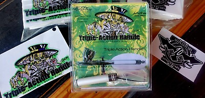 #ad Triple Action Handle Airbrush Kit By Gentry Riley fits Iwata Airbrushing Art GSI $77.95